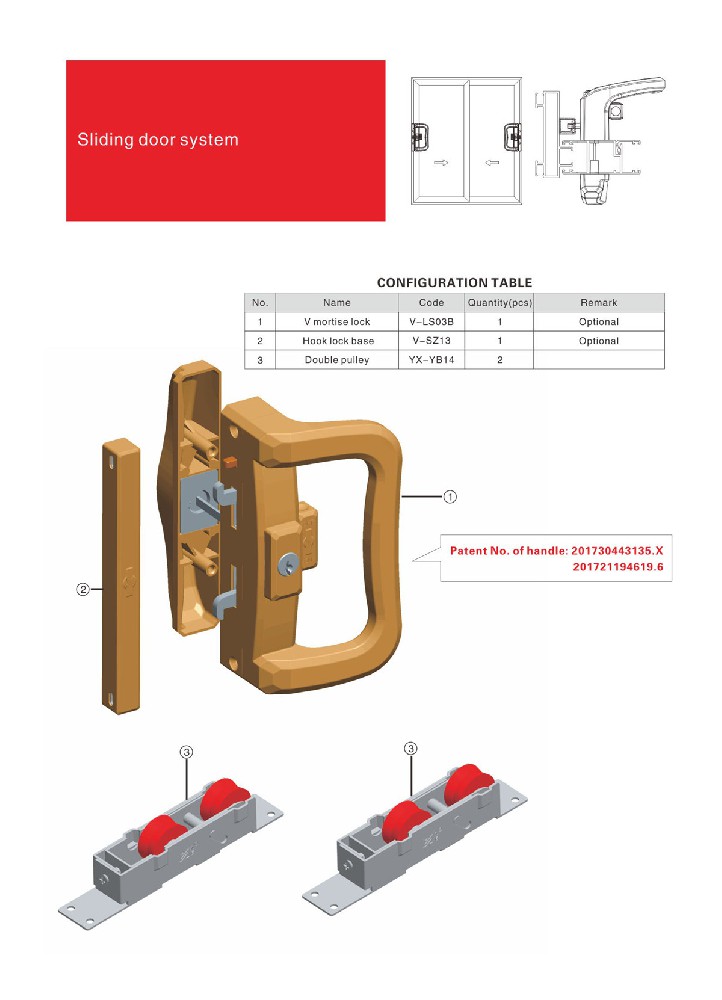 Sliding door system