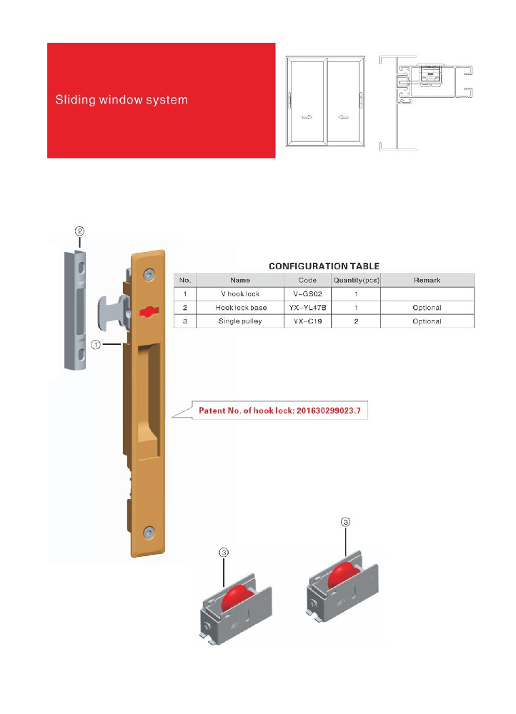 Sliding window system