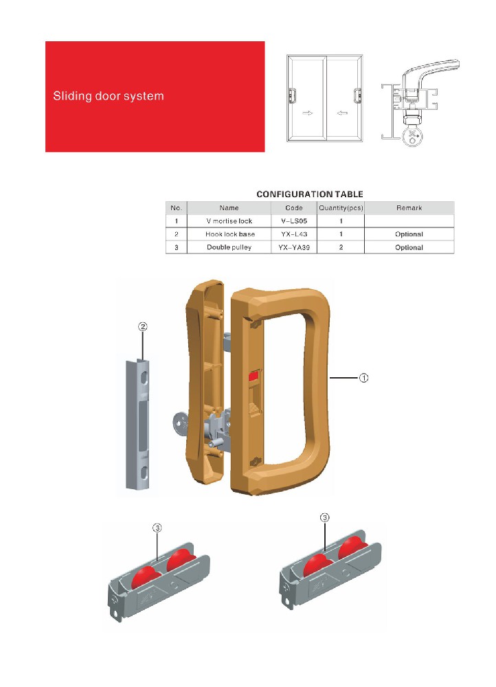 Sliding door system