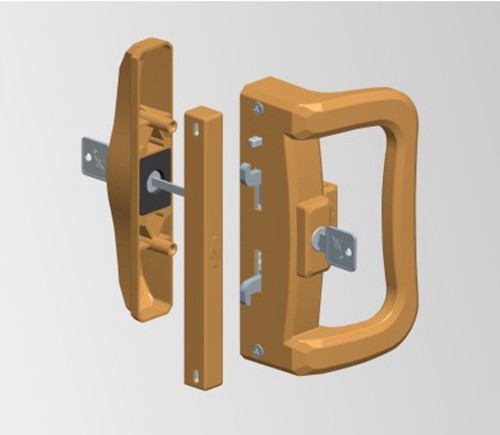 Sliding door lock H-LS03A